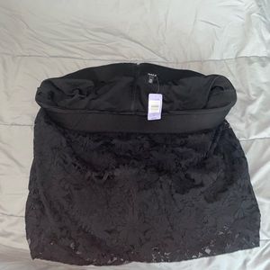 Torrid Black lace pencil skirt. New with tags!